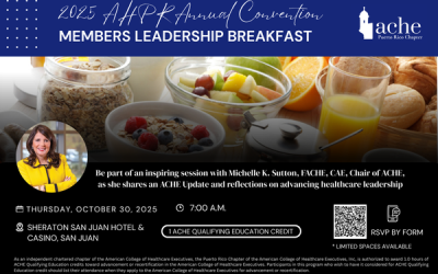 2025 AHPR Annual Convention | Members Leadership Breakfast with Michelle K. Sutton, FACHE, CAE